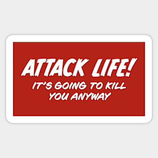 Attack Life! Sticker